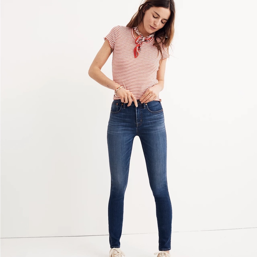 Madewell high riser skinny sz 27